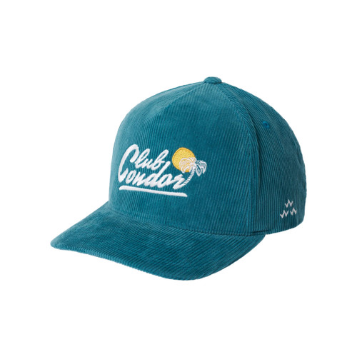 Birds Of Condor Club Condor Snapback Cap in Teal