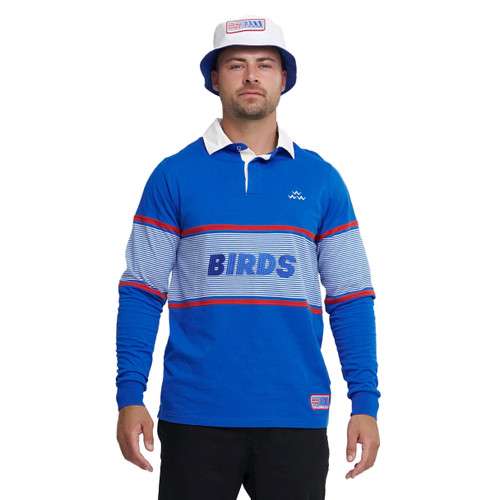 Birds Of Condor Swing Kings Rugby Polo Mens in Blue