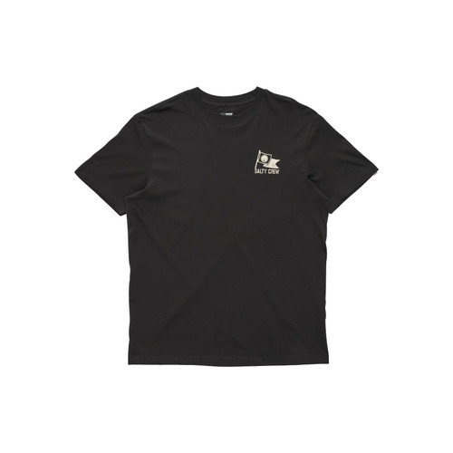 Salty Crew Flag Day Premium Tee Mens in Vintage Black