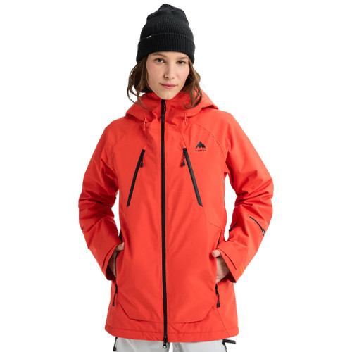 Burton Reserve Gore-Tex 2L Insulated Jacket 2026 Womens in Fiesta Red