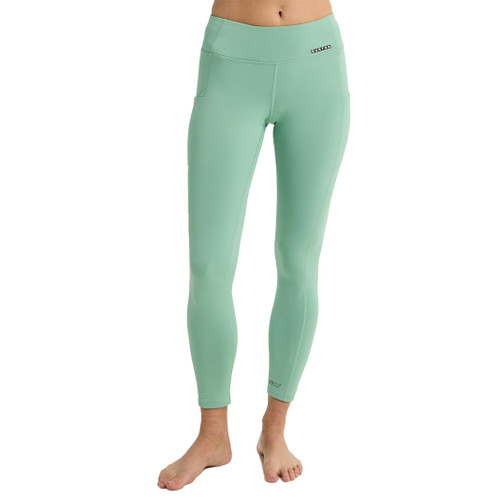 Burton Heavyweight X Base Layer Pant Womens in Soft Sage