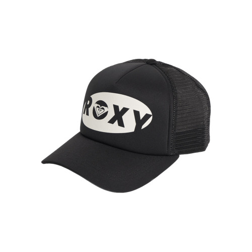 Roxy Meet The Queen Trucker Cap Womens in Anthracite