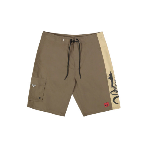 Quiksilver Impaired Panel 21in Boardshort Mens in Major Brown