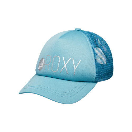 Roxy Reggae Town Trucker Cap Girls in Coastal Shade