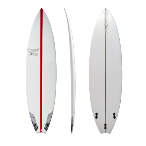 Trigger Bros Custom DOS Lumberjack 7ft Surfboard in White Trigger Bros Custom DOS Lumberjack 7ft Surfboard in White