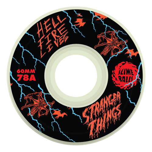 Santa Cruz x Stranger Things Meek Eddie Slasher 60MM Skate Wheels