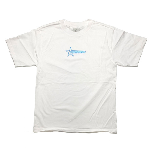 Trigger Bros Starburst 99 Tee Kids in White