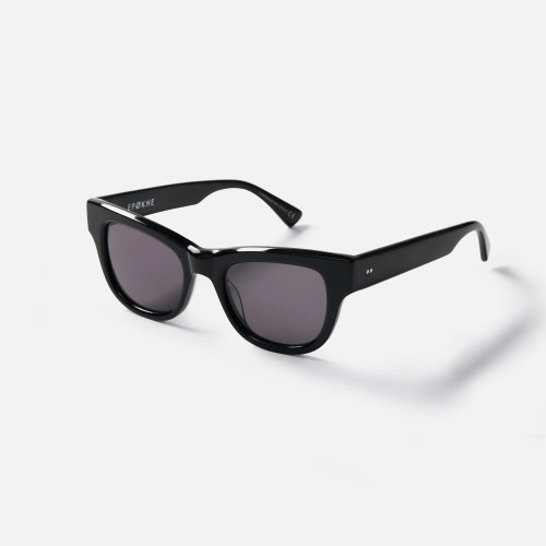 Epokhe Brut Sunglasses in Black Polished Black