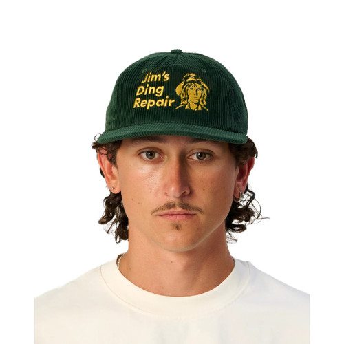 The Critical Slide Society Ding Repairs Cap Mens in Green