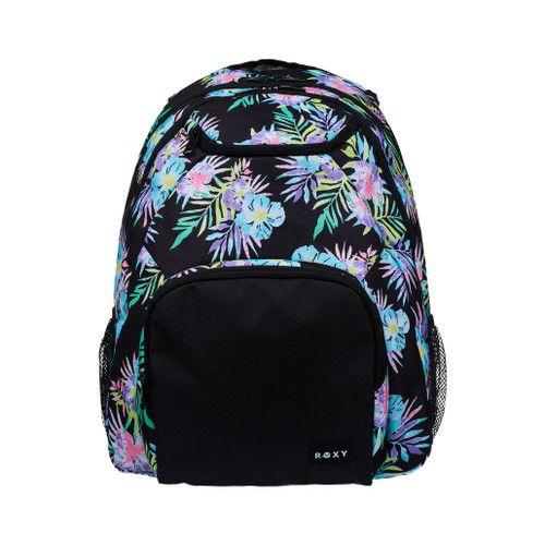 Roxy Shadow Swell Printed Backpack in Anthracite Aquarella Active RG