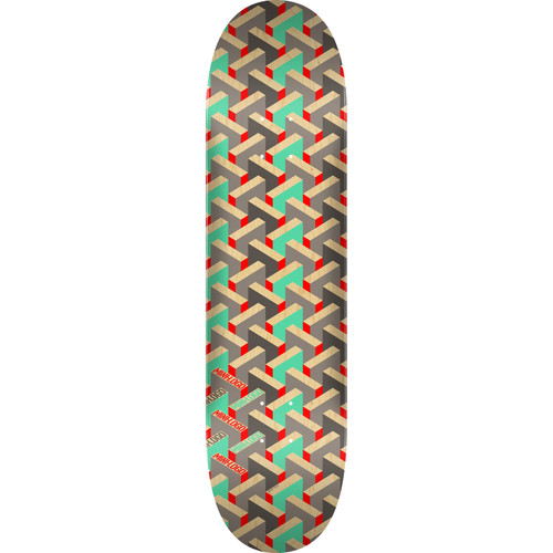 Mini Logo Pattern Maze 8.25 Skateboard Deck