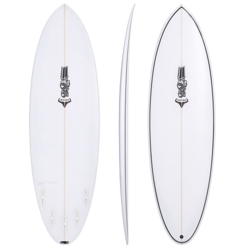 JSサーフボード MONSTA6 ラウンドスカッシュテール 6'0 | スカッシュ
