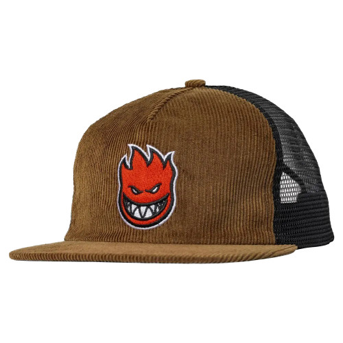 Spitfire Bighead Fill Trucker Cap Mens in Brown Black