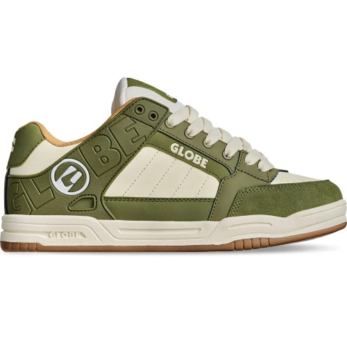 Globe Tilt Shoes Mens in Green Antique