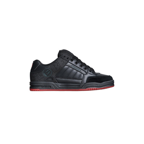 Globe Tilt Shoes Mens in Black Red Charcoal