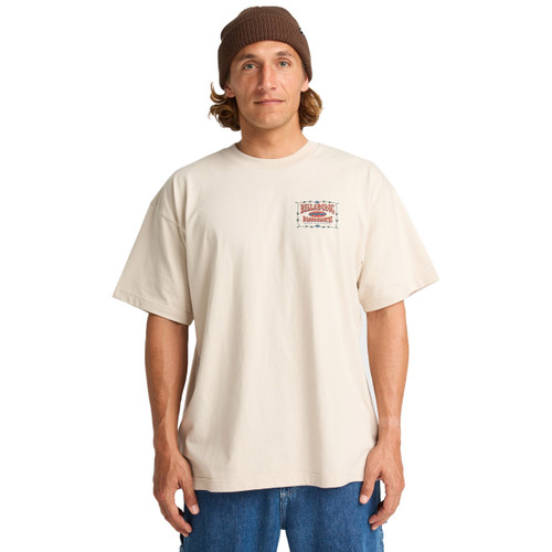 Billabong Double Spread OG Tee Mens in Chino