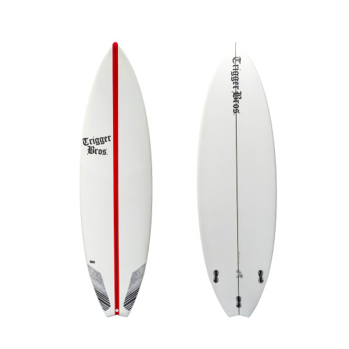 Trigger Bros Custom Dos 6ft 6 FCS II Surfboard