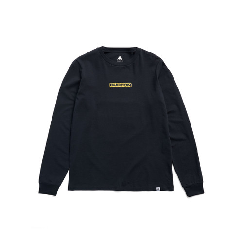 Burton From Burton To The World Long Sleeve Tee in True Black