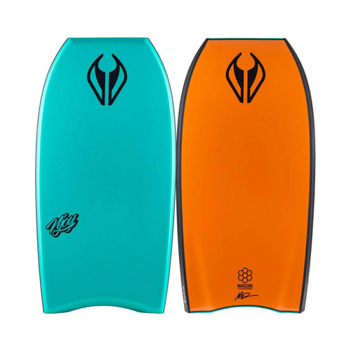 NMD Njoy 43in Bodyboard in Emerald Green Orange