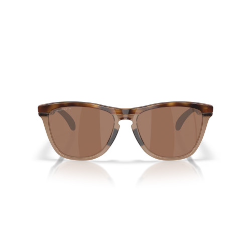 Oakley Frogskins Range XL Sunglasses in Brown Tortoise Brown Smoke Prizm Tungsten Polarised