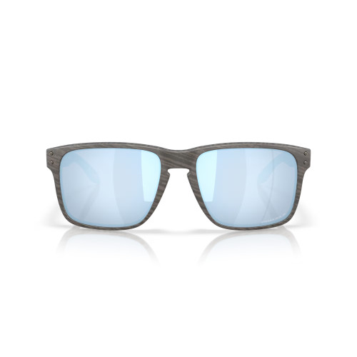 Oakley Holbrook XXL Sunglasses in Woodgrain Prizm Deep Water Polarised
