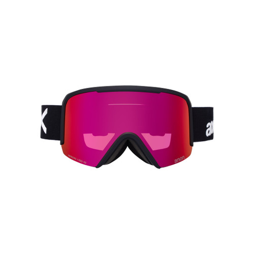 Anon Nesa Goggle + MFI Face Mask in Black Perceive Sunny Red + Perceive Cloudy Burst