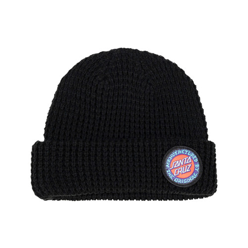 Santa Cruz Splatter MFG Dot Beanie Mens in Black