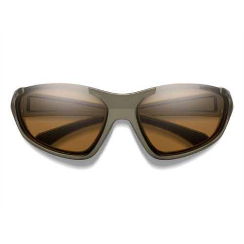 Smith Sliders Sunglasses in Matte Olive ChromaPop Brown