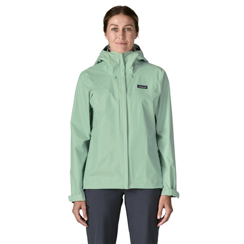 Patagonia Torrentshell 3L Rain Jacket Womens in Thin Ice