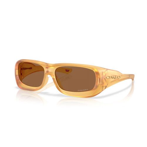 Oakley De Soto Sunglasses in Matte Transparent Light Curry Prizm Bronze