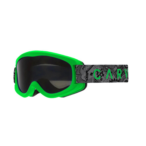 Carve Magic Carpet Goggle in Matte Green Grey Lens