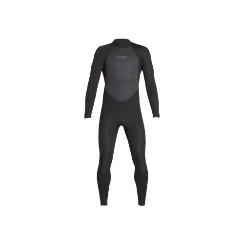 Xcel 3x2 Vector BZ Flatlock Steamer Mens in Black