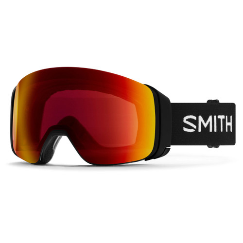 Smith 4D Mag XL Goggle in Black ChromaPop Photochromic Red Mirror