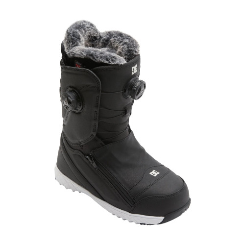 DC Mora BOA Snow Boots 2025 Womens in Black White