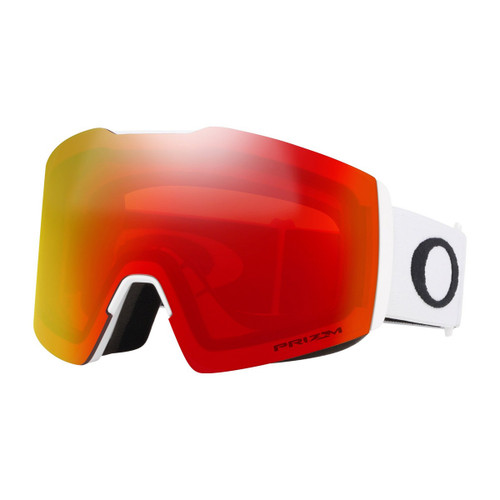 Oakley Fall Line XL Goggle in Matte White Prizm Snow Torch Iridium