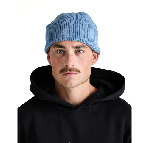 Yuki Threads Waffle Beanie in Windward Blue