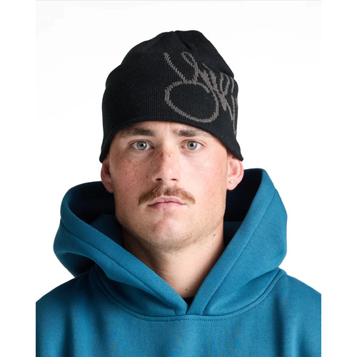 Yuki Threads Hot Lap Beanie in Black