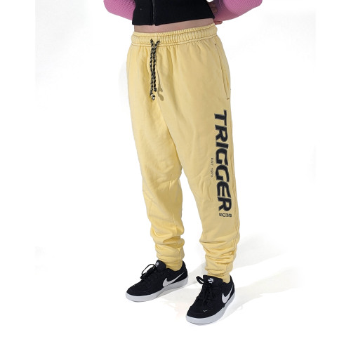 Trigger Bros Original Tracksuit Pant in Banana