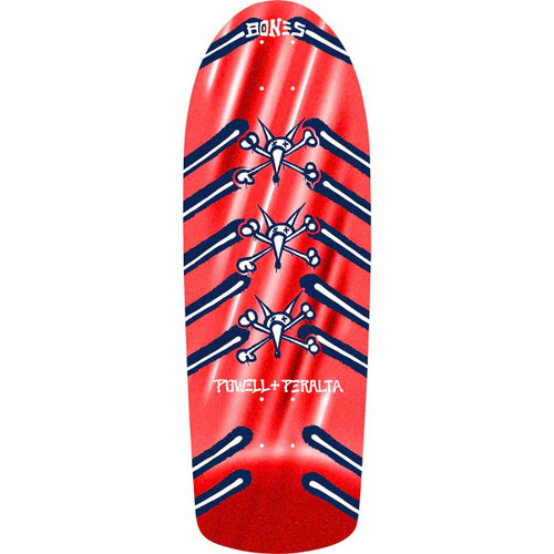 Powell Peralta Rat Bones 10in Red Foil Skateboard Deck