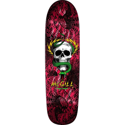 Powell Peralta McGill Flight Shape 218 8.97 Red Foil Skateboard Deck