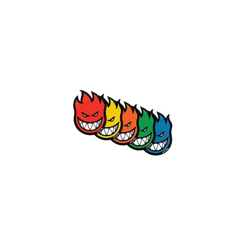 Spitfire Fireball Small Sticker in Green