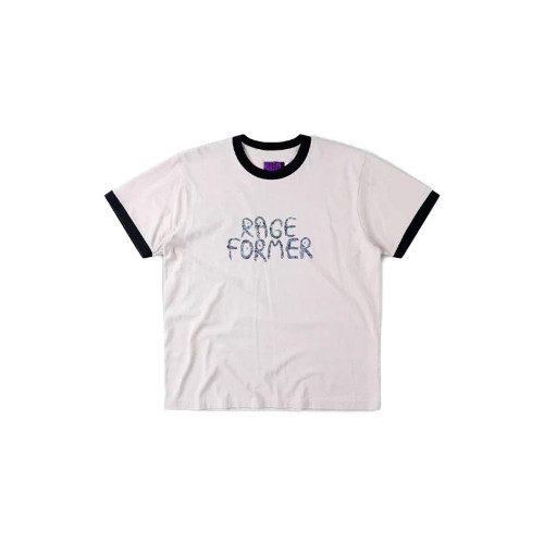 Former Tin Ringer Shrunken Tee Mens in Bone