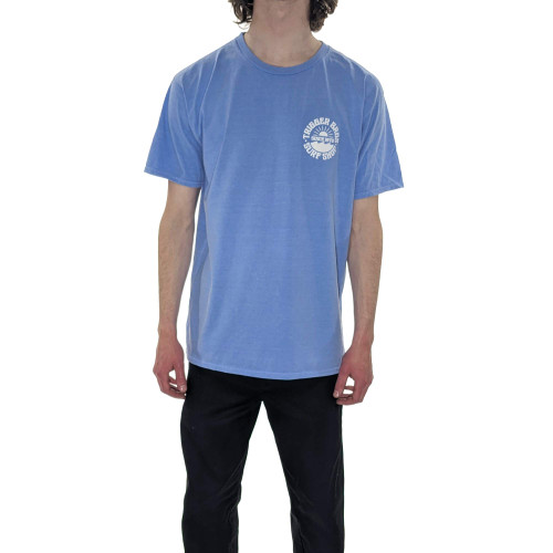 Trigger Bros Dayzed Pigment Tee Mens in Powder