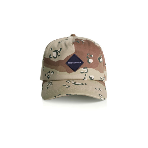 Trigger Bros Frame Soft Camo Cap in Desert Camo