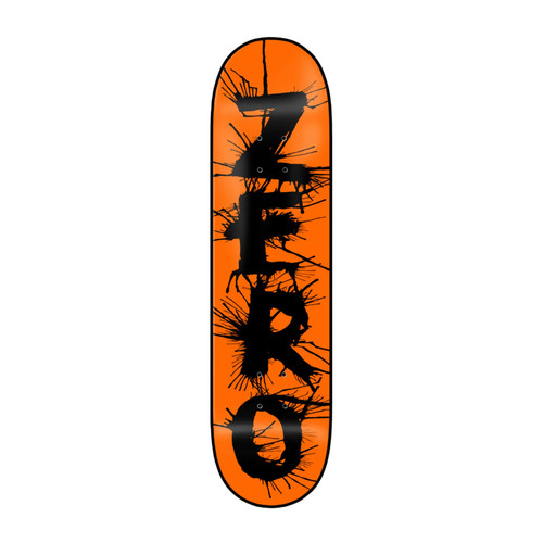 Zero Disorder Reissue 8.25 Black Orange Skateboard Deck