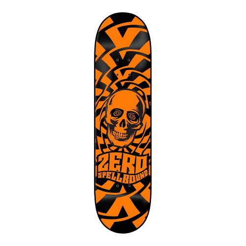 Zero Spellbound Reissue 8.25 Black Orange Skateboard Deck