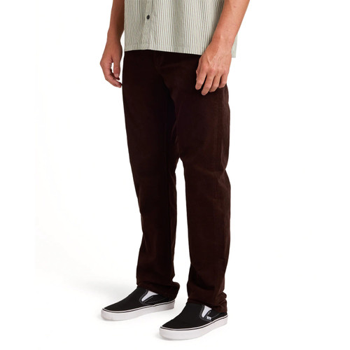 Volcom Solver Cord Pant Mens in Cacao