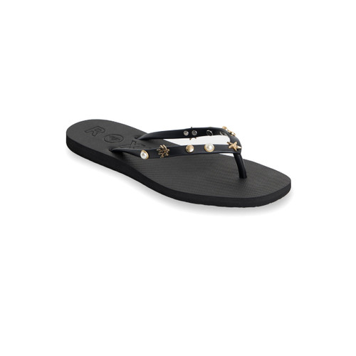 Roxy Hema Thongs Womens in Black