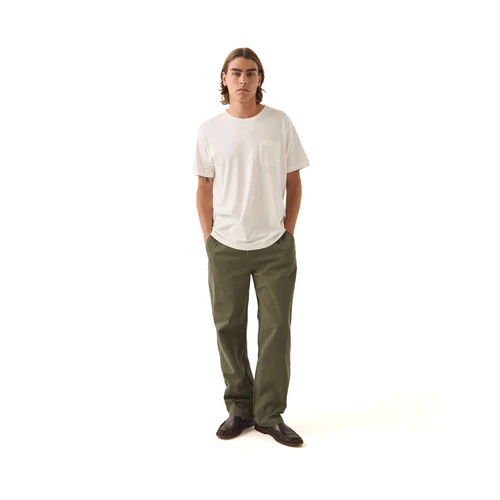 Brixton Everyday E-Waist Pant Mens in Dark Olive