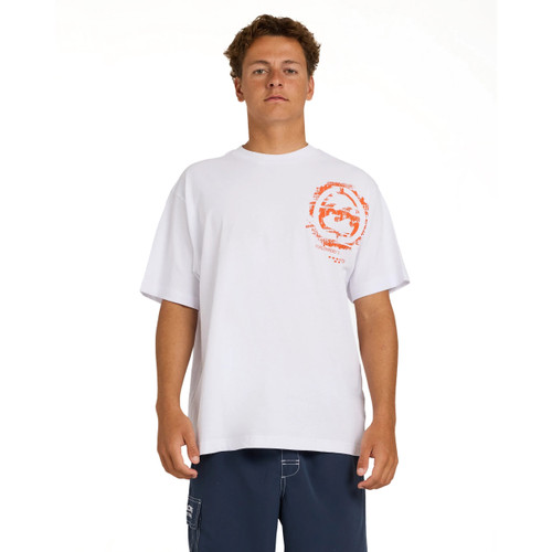 Billabong Spec Blast Tee Mens in White